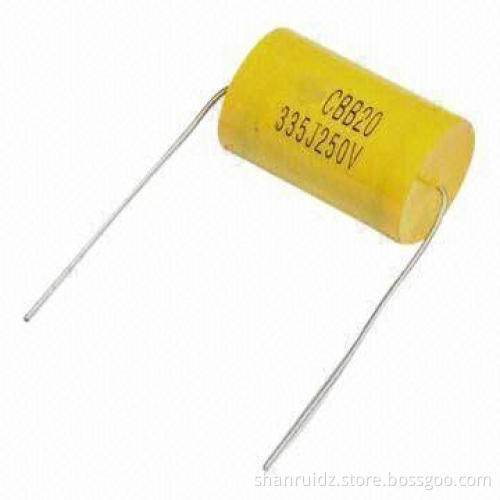 MPT Metalized Polypropylene Axial Film Capacitor Widely Used in DC, AC and Pulse Circuits